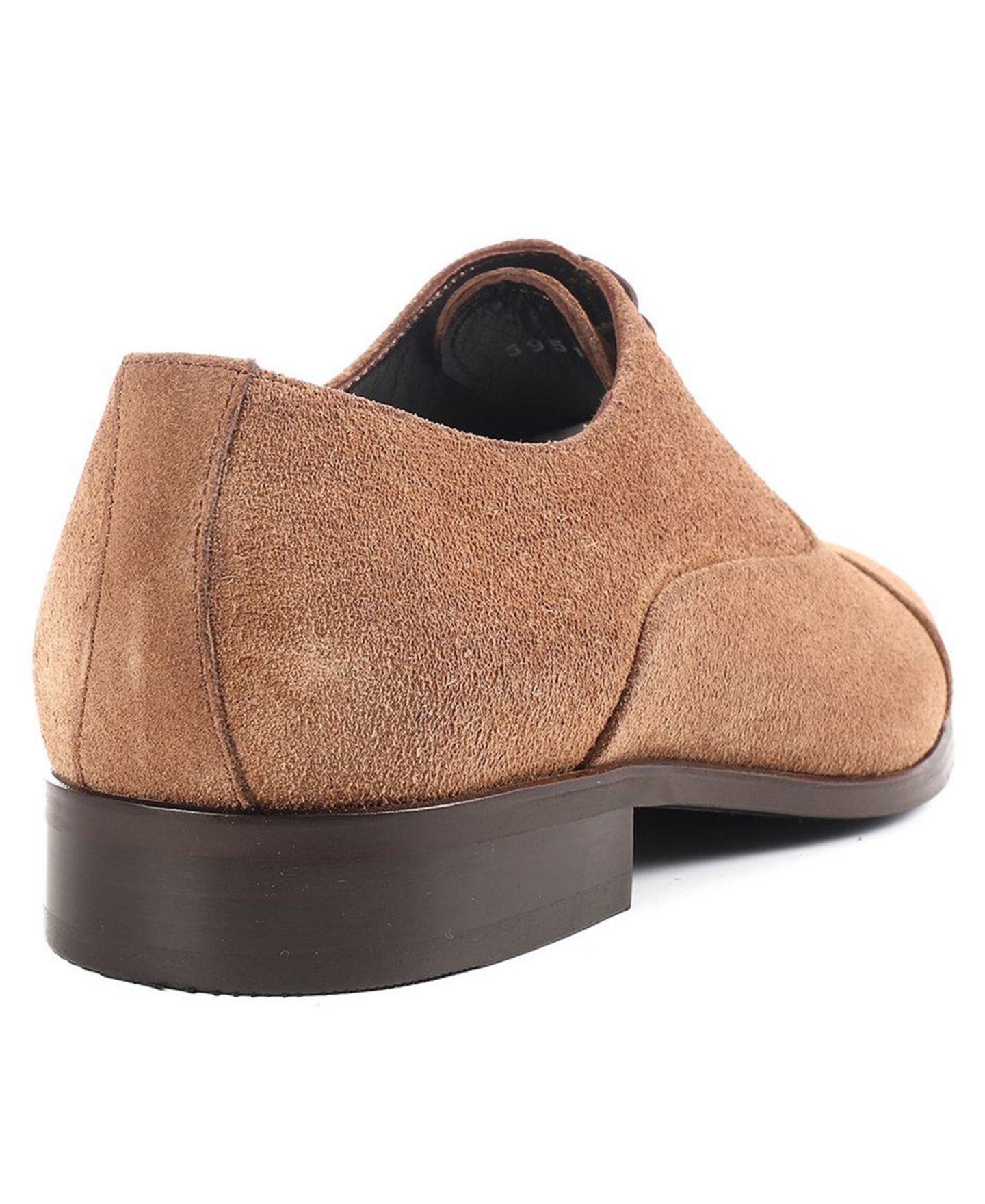 Обувь VELLAPAIS Men's Cap-Toe Oxford Shoes, цвет: Бежевый — фото 4