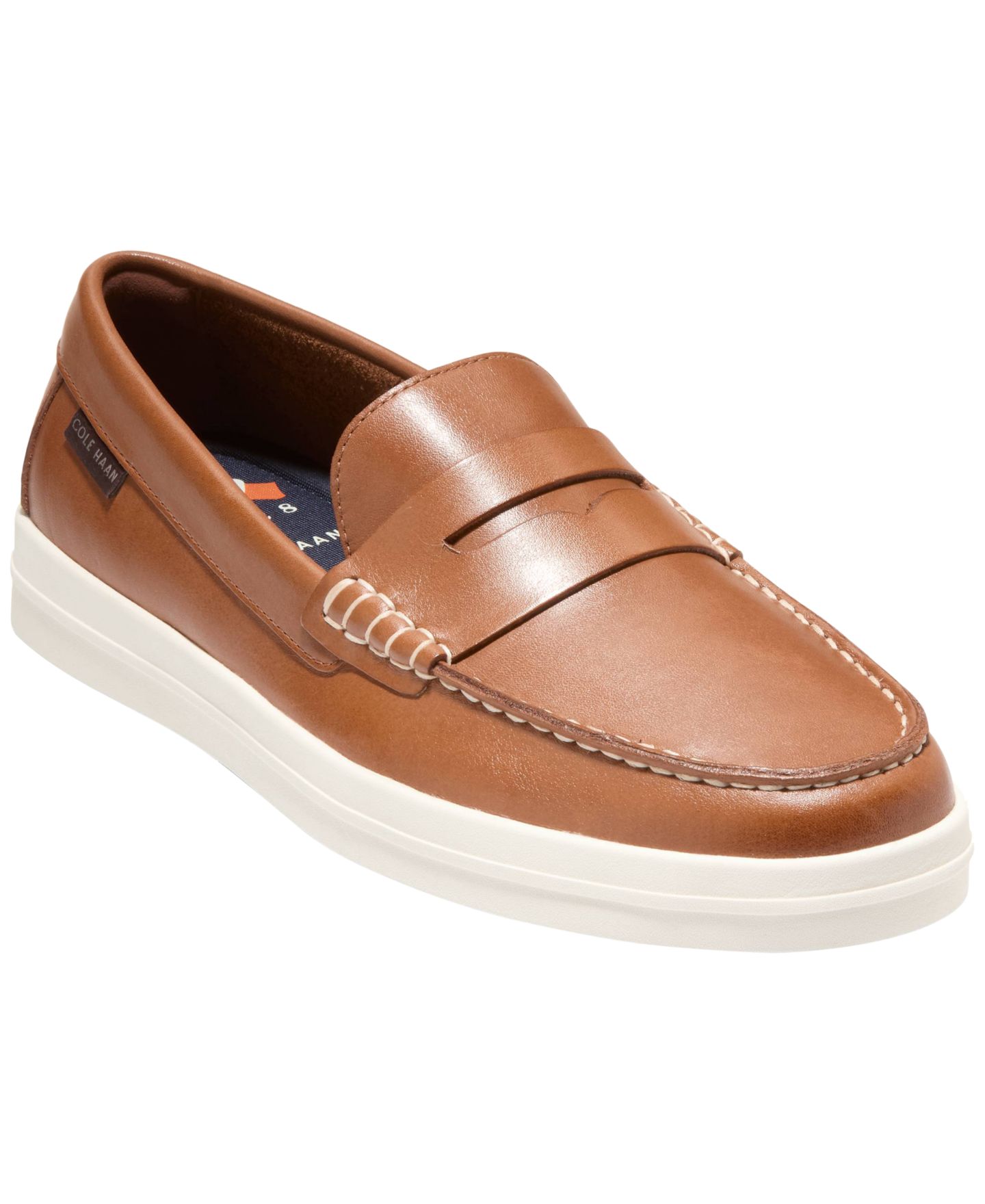 Мужские пенни-лоферы Cole Haan Nantucket Drift, цвет: Рыжевато-коричневый — фото 1