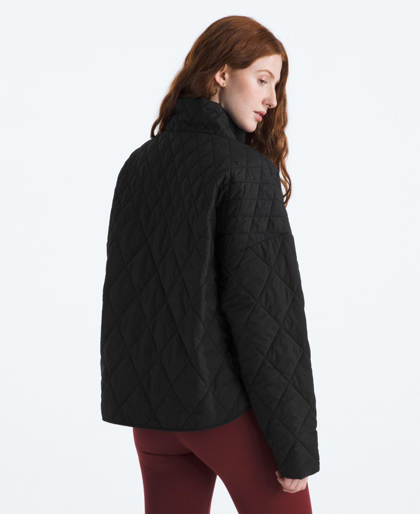 Женская куртка The North Face Diamond Peak Insulated, цвет: Чёрный — фото 5