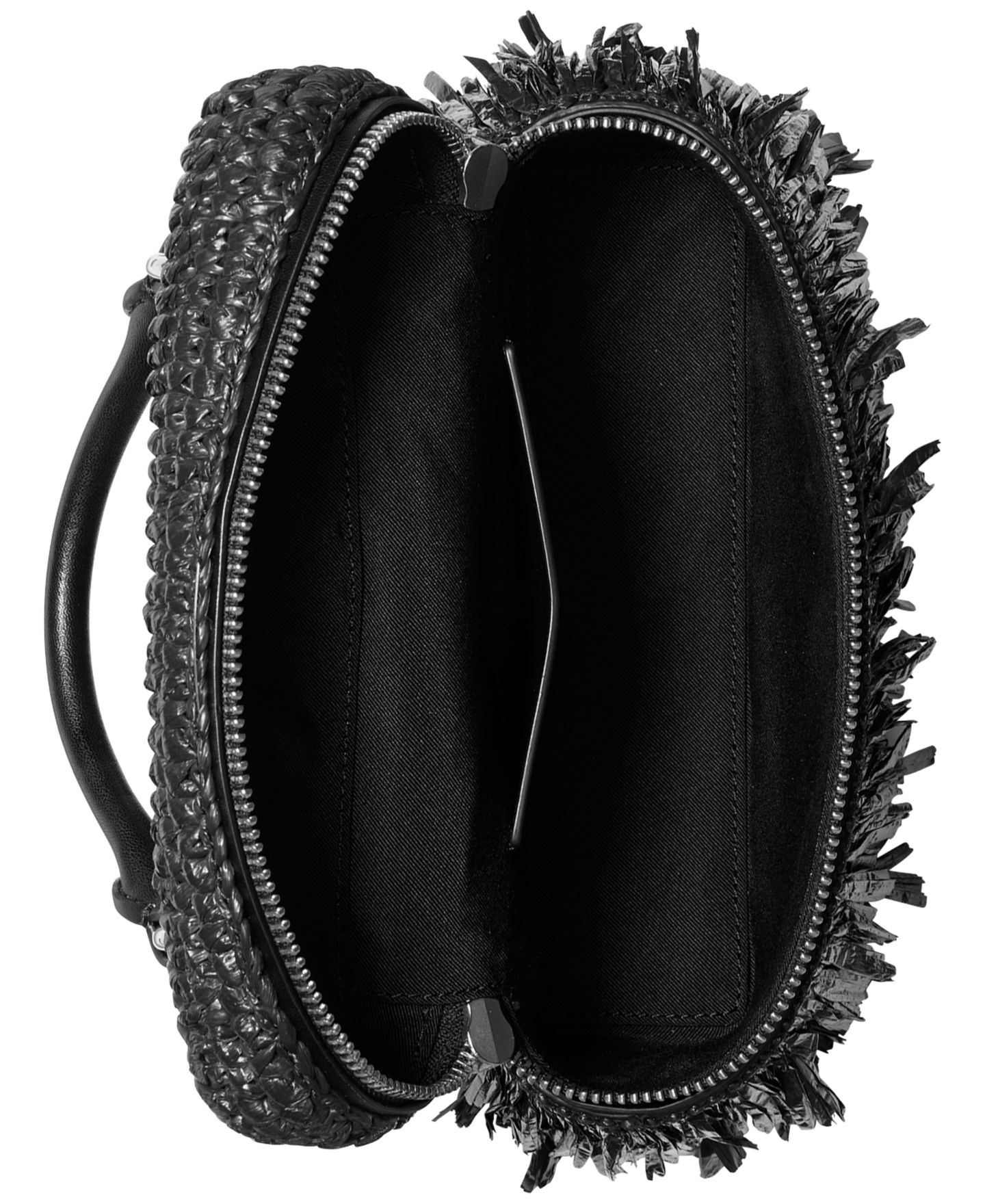 Женская сумка Michael Kors Jana Mini Top Handle Crossbody, цвет: Чёрный — фото 2