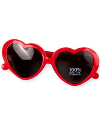 Baby Girls' Ice Cream Print Romper, Headband and Sunglasses, 3-Piece Set