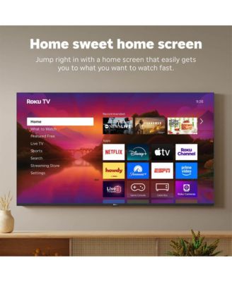 4K QLED Mini-LED Smart TV, Dolby Vision & Atmos, HDR Plus, Streaming Bundle UAX HDMI Cable & 12-Month CPS Protection Plan-55R6C7KIT1