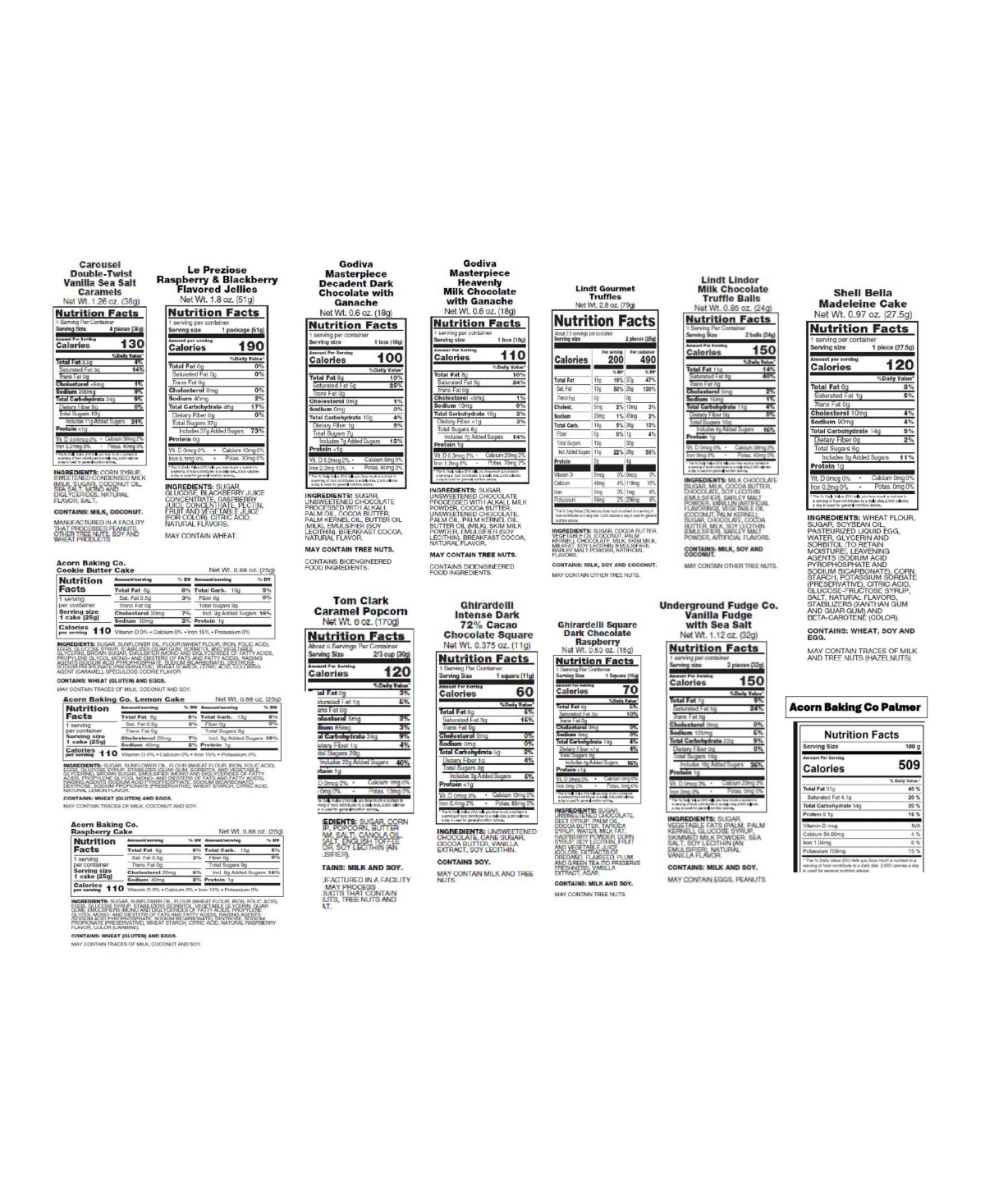 Wine Country Gift Baskets Chocolate Gift Tower, 15-Pc.