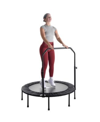 Stamina inMotion 48" Round Fitness Trampoline with Adjustable Handlebars
