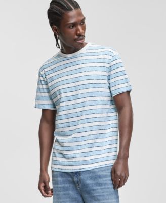 Men's Chill Stripe Cotton T-Shirt