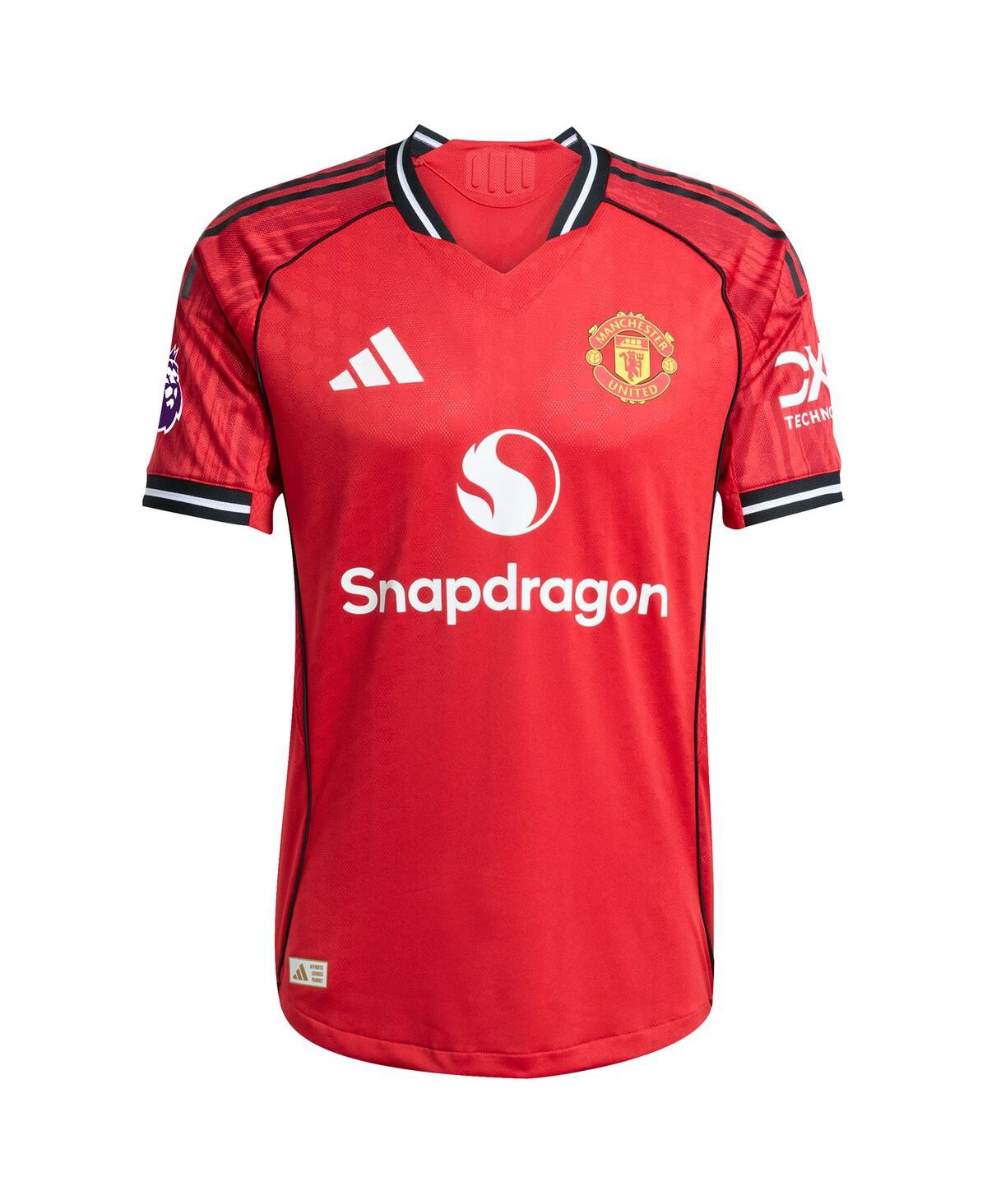 Adidas Men's Kobbie Mainoo Red Manchester United Home 2025/26 Authentic Player Jersey