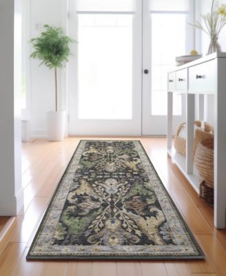 Hatay Washable HY6 2'3"x7'6" Runner Area Rug