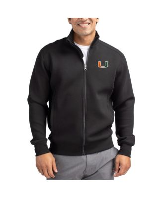 Men's Black Miami Hurricanes Roam Full-Zip Jacket