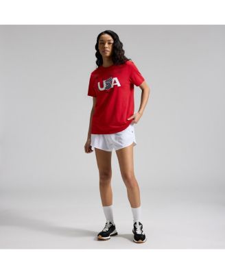 Women's Red USA Baseball 2026 World Baseball Classic Script T-Shirt
