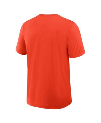 Men's Orange Baltimore Orioles Authentic Collection Early&nbsp;Work Tri-Blend Dri-FIT T-Shirt