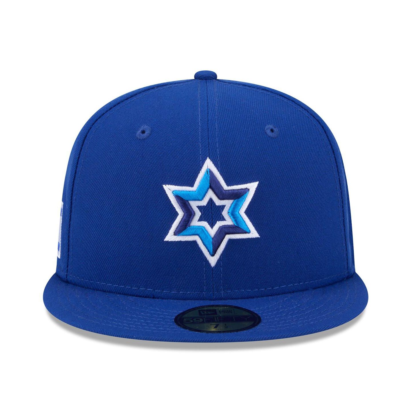 Мужская кепка New Era Blue Israel Baseball 2026 World Baseball Classic 59FIFTY Fitted Hat — фото 2