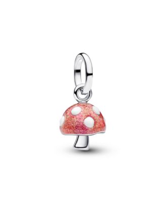 Glow-in-the-dark Mushroom Dangle Charm