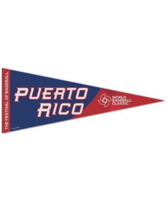 Puerto Rico Baseball 2026 World Baseball Classic 12" x 30" Premium Pennant