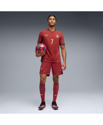 Men's Cristiano Ronaldo Red Portugal National Team 2026 Home Authentic Jersey