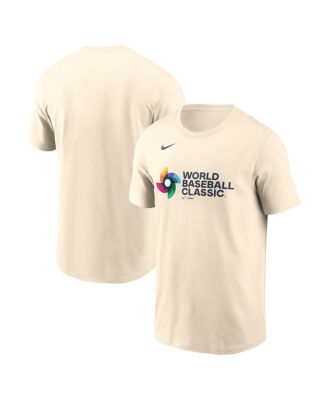 Men's Cream World Baseball Classic Logo T-Shirt