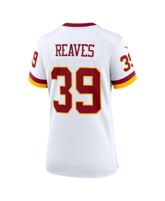 Women's Jeremy Reaves White Washington Commanders Game Super Bowl Era Jersey