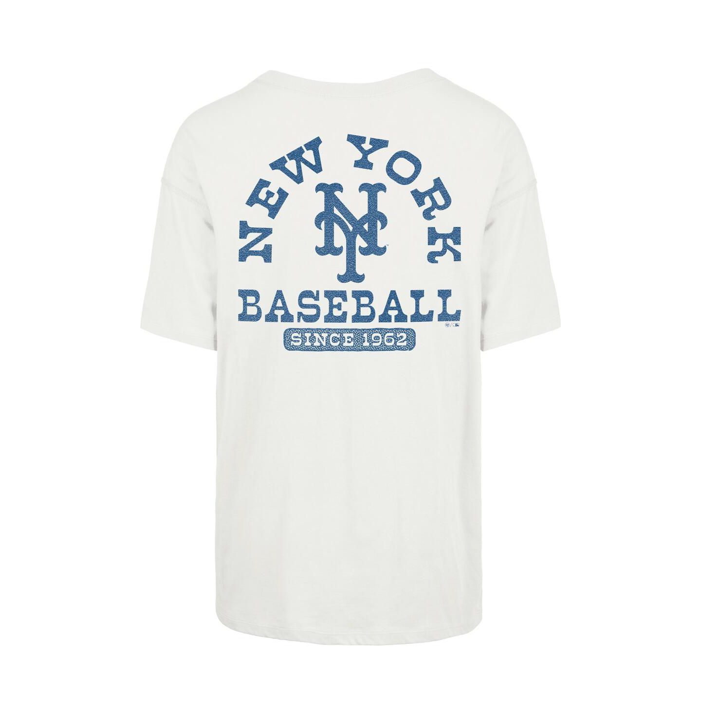 Женская футболка '47 Brand Natural New York Mets Back Canyon Sadie — фото 3