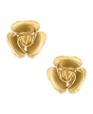 Stud Earrings in 10k Gold
