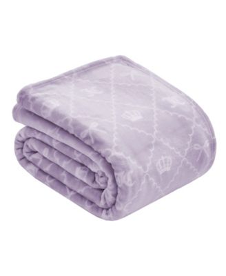 Printed Plush Oversized Throw, 60" x 70"