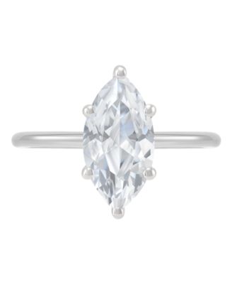 IGI Certified Lab Grown Diamond Solitaire Engagement Ring (2 ct. t.w.) in 14k Yellow and White Gold or 14k White Gold