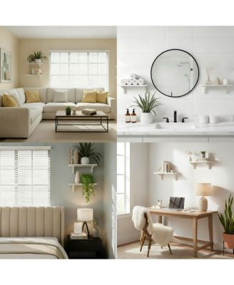 Floating Shelves, Heavy Duty, Easy Install, Versatile for Any Room