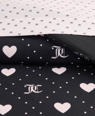 Hearts Diamond Bed in a Bag 8-Pc. Comforter Set, Queen