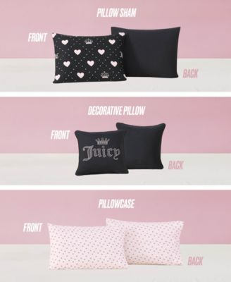 Hearts Diamond Bed in a Bag 8-Pc. Comforter Set, Queen