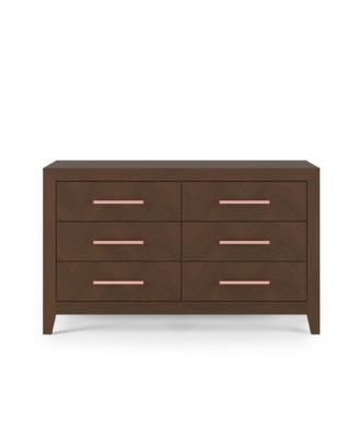 Kieran Drawer Double Dresser, Crescent