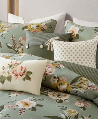 Salara Vintage Floral 7-Pc. Comforter Set, Queen