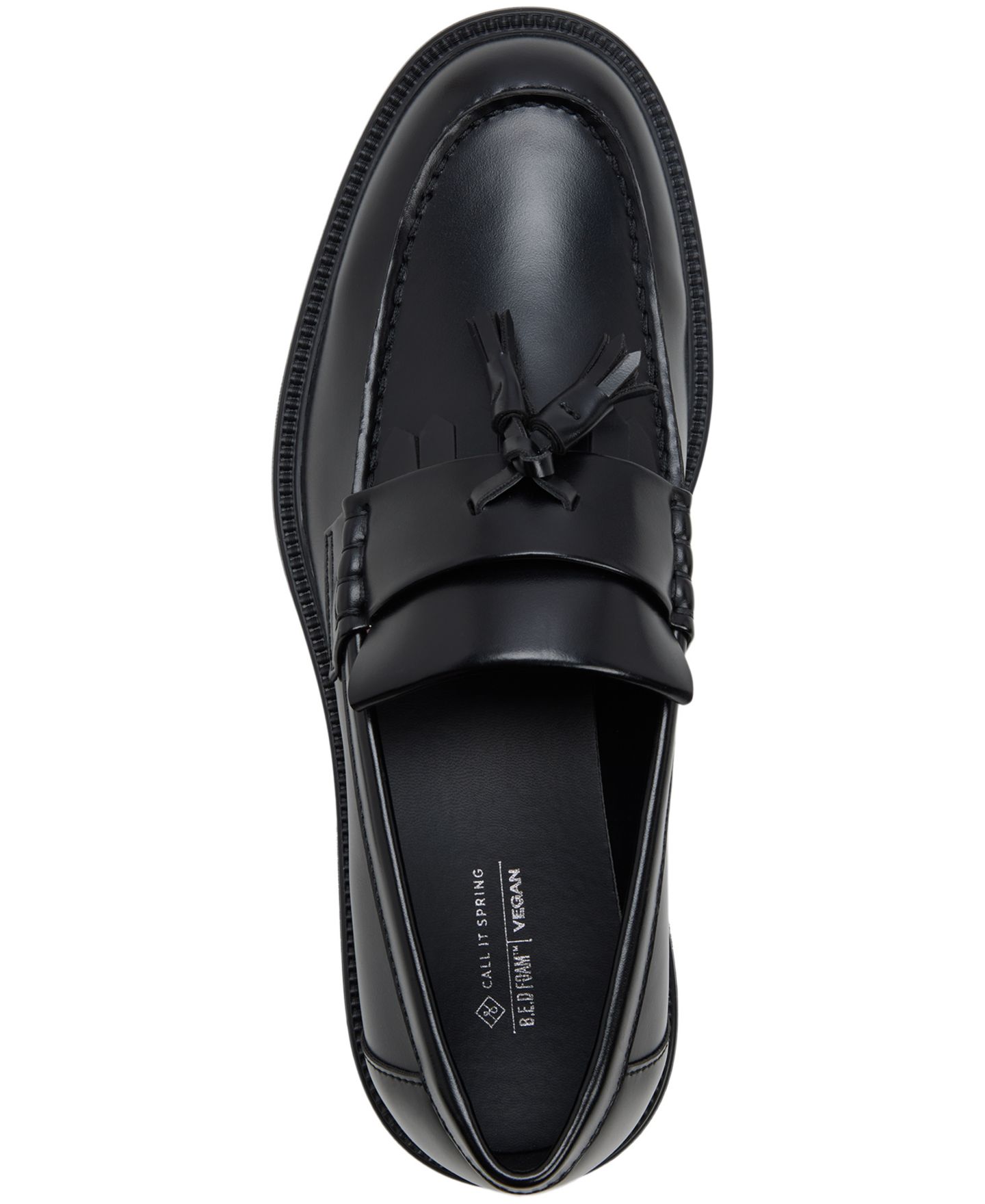 Мужские туфли Call It Spring Chancellor Tassel Slip-on, цвет: Чёрный — фото 4