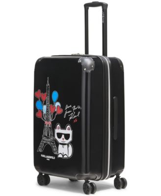 Up In Paris Medium Upright Suitcase
