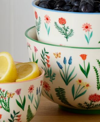 First Blooms Nesting Bowls, Set of 3