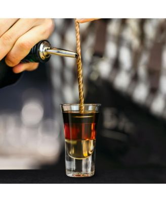 Premium 12 Inch Stainless Steel Cocktail Spoon - Long Attractive Spiral Design for Layering Drinks