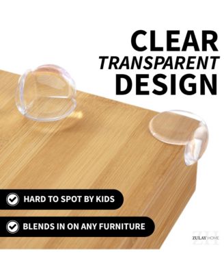 8 Pack Corner Protector Baby Proof Corners and Edges - Round Table Corner Protectors for Baby