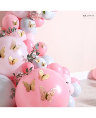 3D Removable DIY Butterfly Wall Decor with 3 Wing Designs (48pcs)