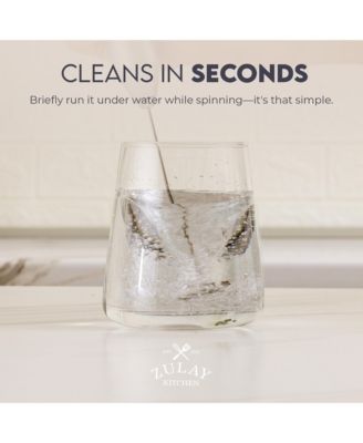 FrothMate Powerful Portable & Compact Milk Frother - No Stand Electric Whisk