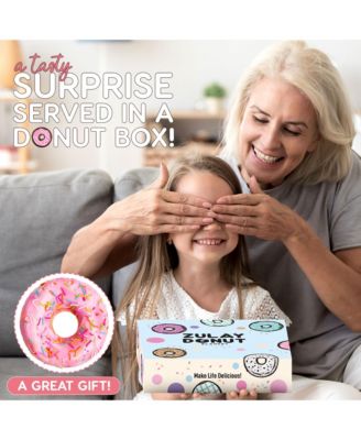 Double Sided Donut Blanket - Holiday Novelty Soft Flannel Round Blankets Premium 280 GSM (60 inches)