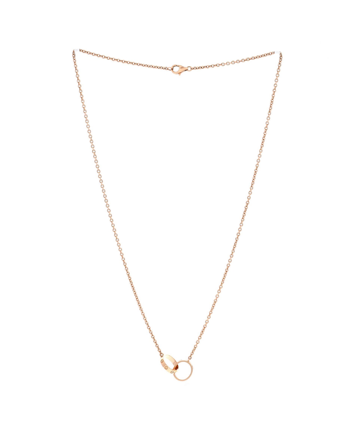 Pre-Owned Cartier Love Interlocking Necklace