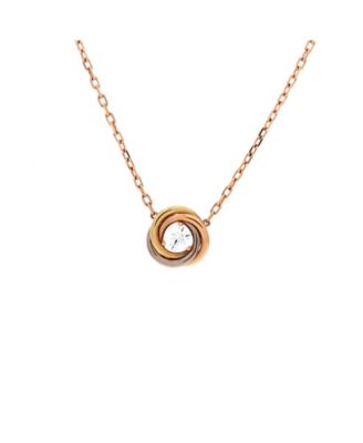 Trinity Diamond Pendant Necklace