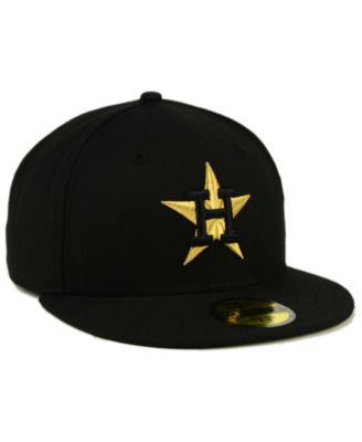 black and gold astros hat