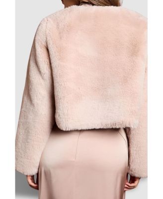 Women's Edge To Edge Faux Fur Coat