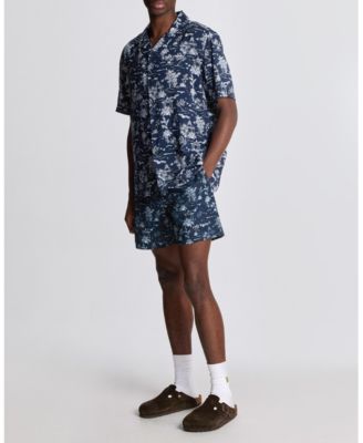 Men's Botanical Garden Print Resort Shirt