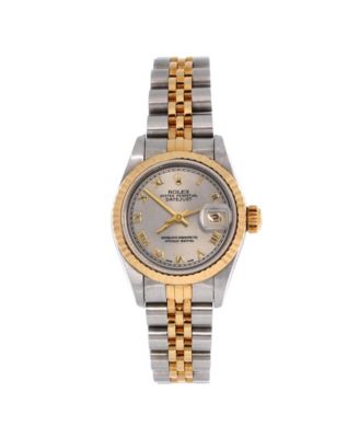 Oyster Perpetual Datejust Automatic Watch in Stainless Steel and Gold 26mm