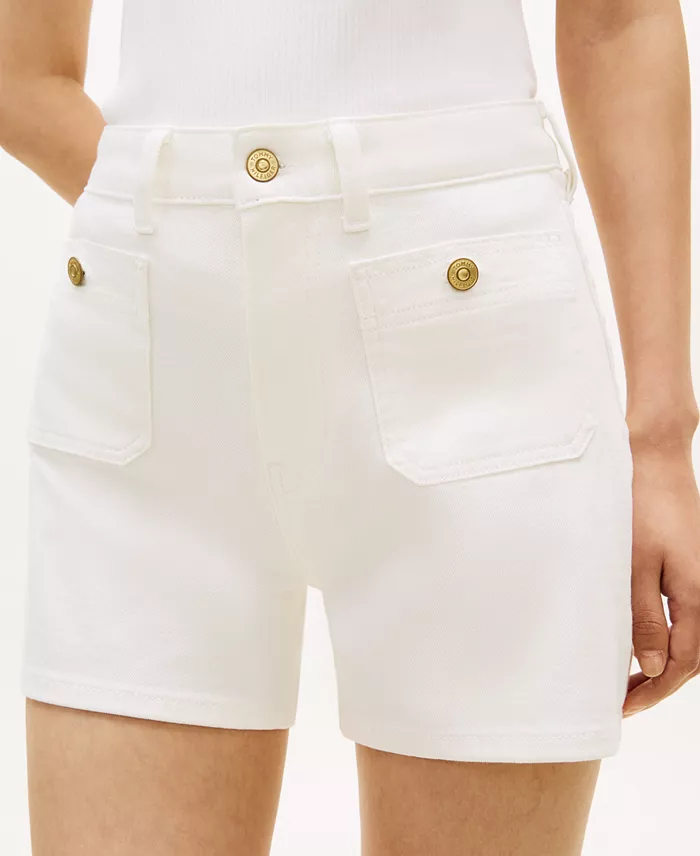 Women's Denim Patch Pocket Shorts - thumbnail 9