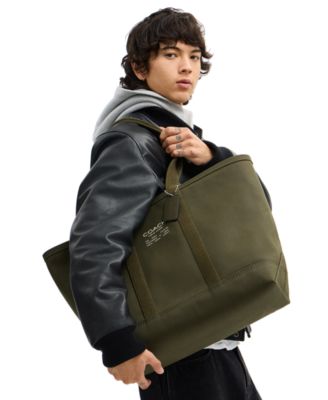 Men's Utility Canvas Tote Bag