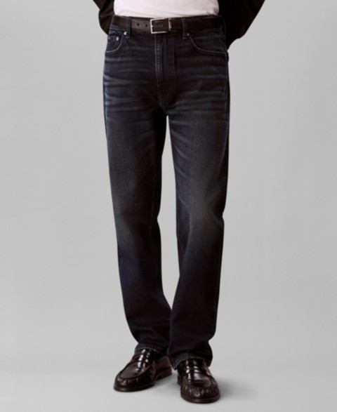 Мужские джинсы Calvin Klein Men's Straight-Fit Stretch Denim Jeans
