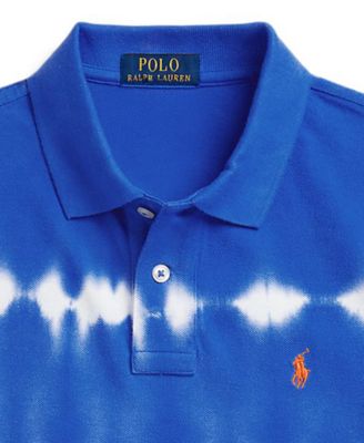 Boys' 8-20 Tie-Dye Mesh Short-Sleeve Polo Shirt