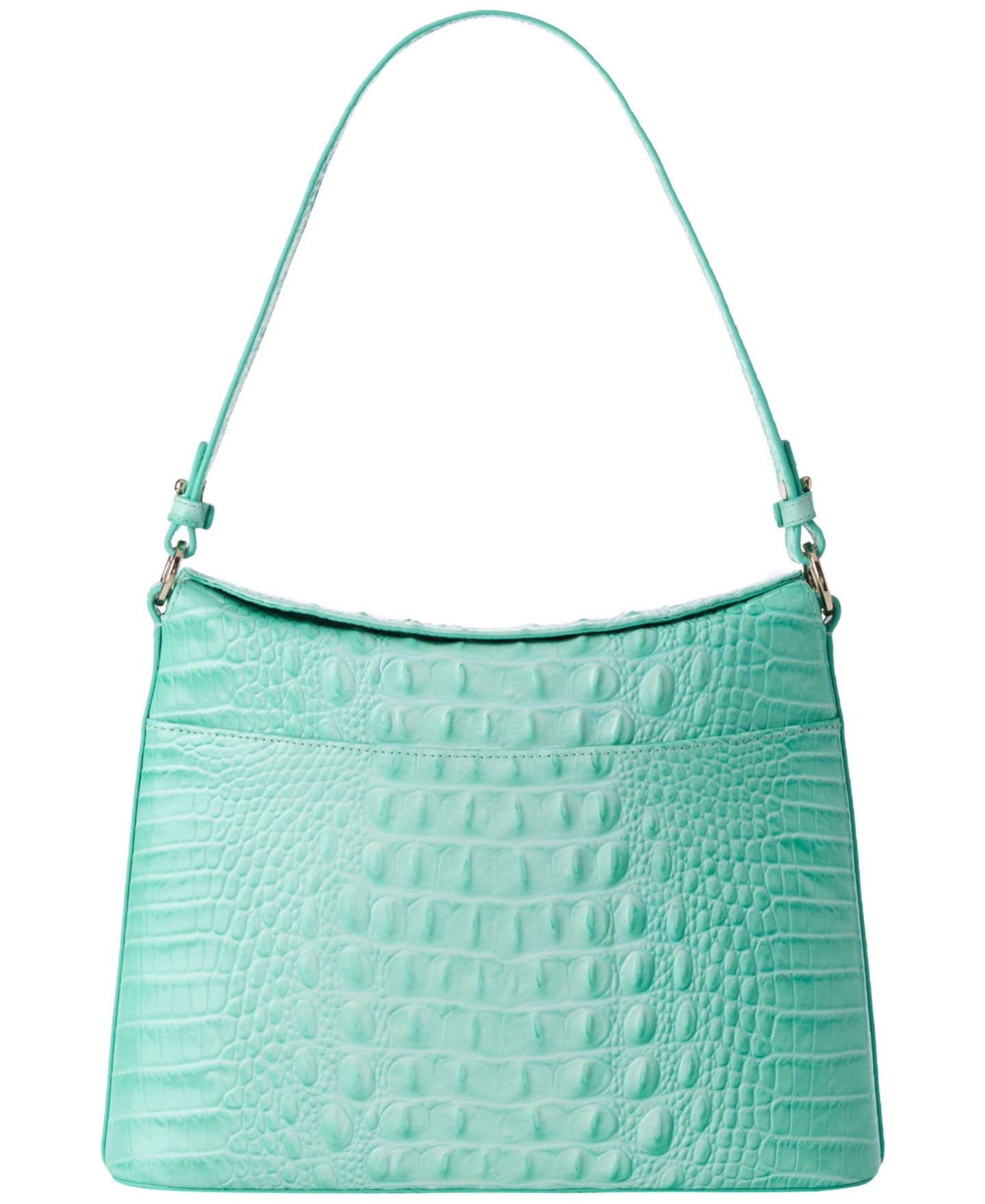 Женская сумка Brahmin Braelynn Melbourne Small Leather Shoulder, цвет: Jadeite — фото 2