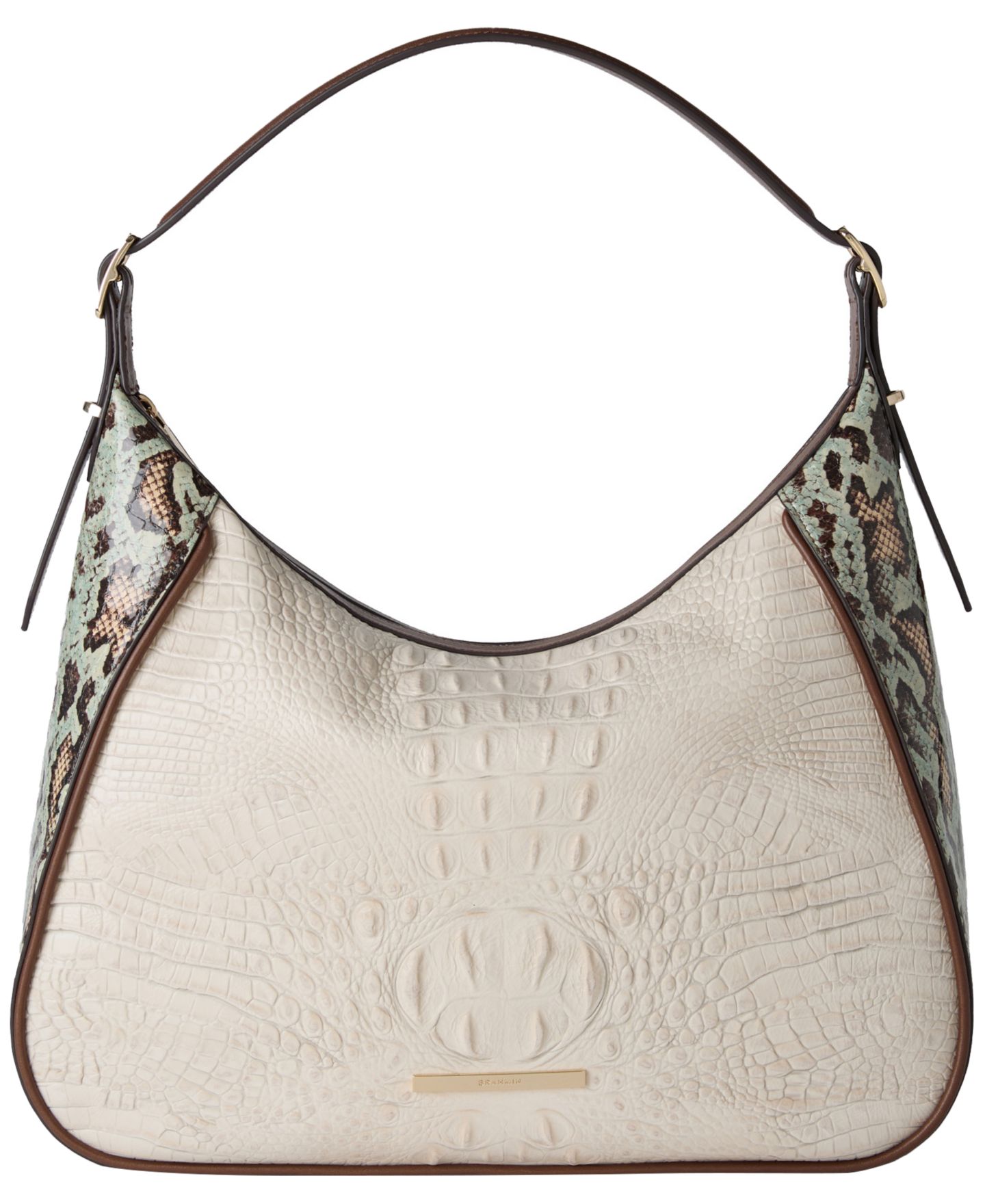 Женская сумка Brahmin Edie Genoa Large Leather Shoulder — фото 1