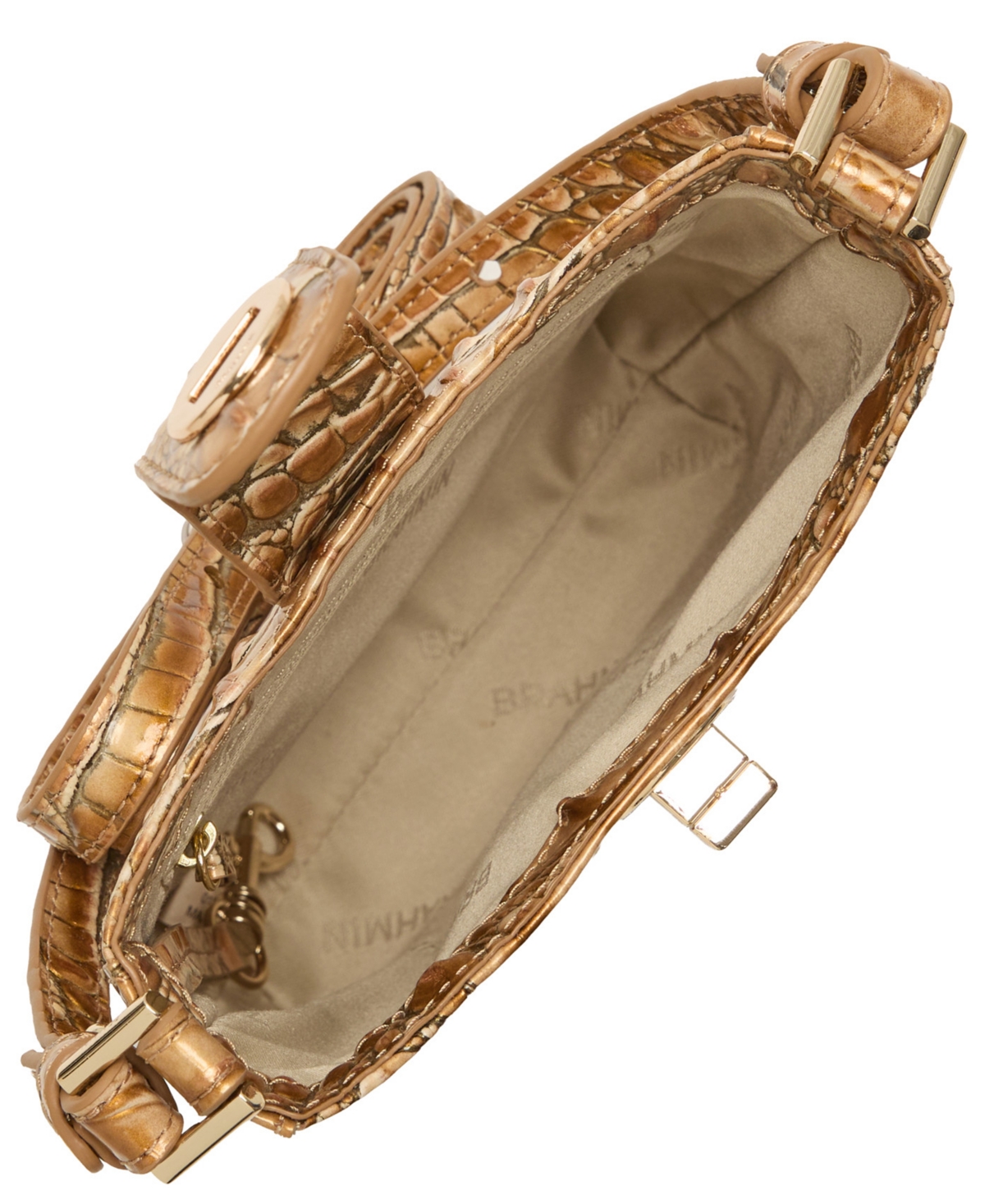 Brahmin Marley Melbourne Mini Leather Crossbody Bag